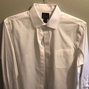 Jos. A. Bank Dress Shirt White 15.5-32